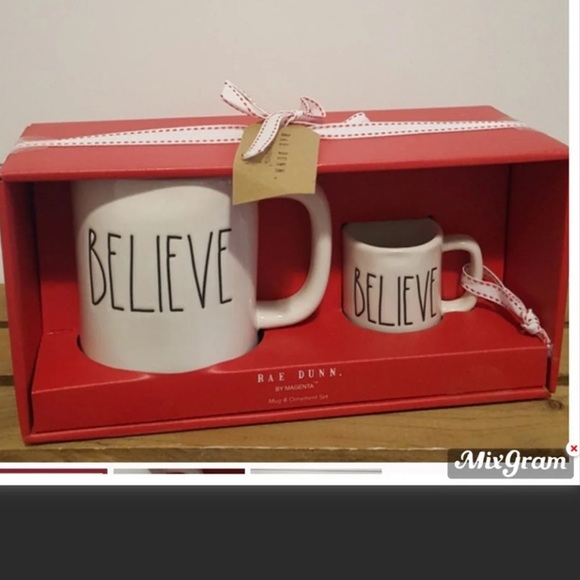 NIB RAE DUNN Mug & Demitasse/Ornament Set - Picture 1 of 7